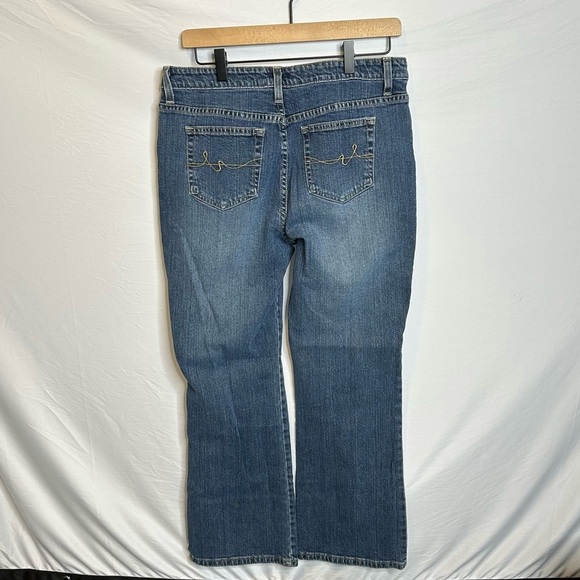 St. John's Bay stretchboot jeans size 14S - Picture 4 of 5